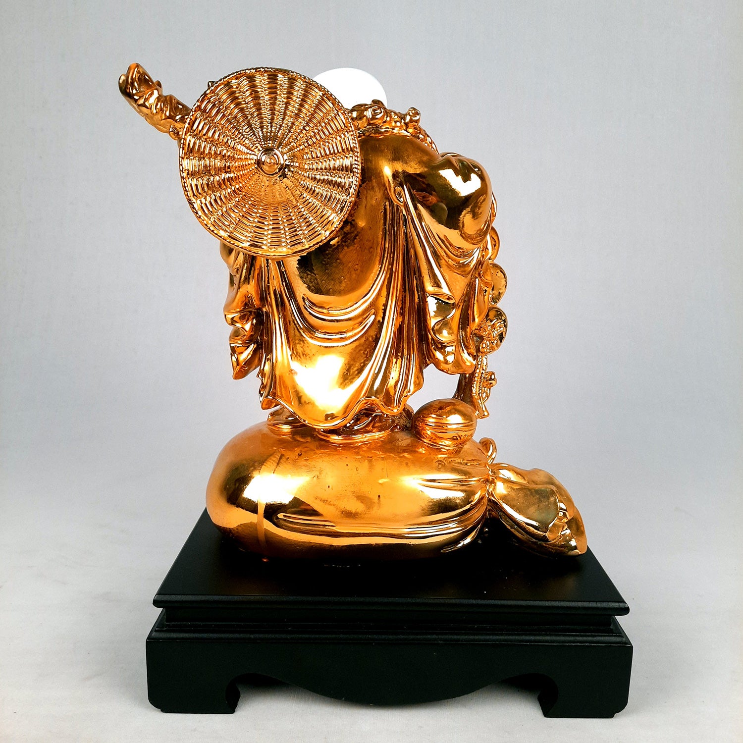 Laughing Buddha for Luck | Happy Man for Fortune & Prosperity | Office Decor | Table Decor - 12.5 Inch-apkamart