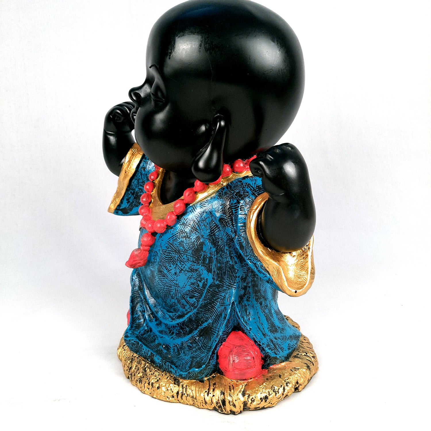 Baby Monk Showpiece - for Home & Garden Decor - 13 Inch-apkamart