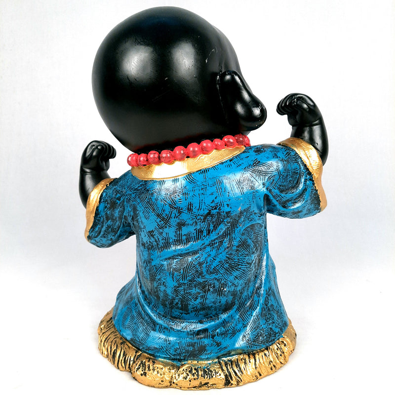 Baby Monk Showpiece - for Home & Garden Decor - 13 Inch-apkamart