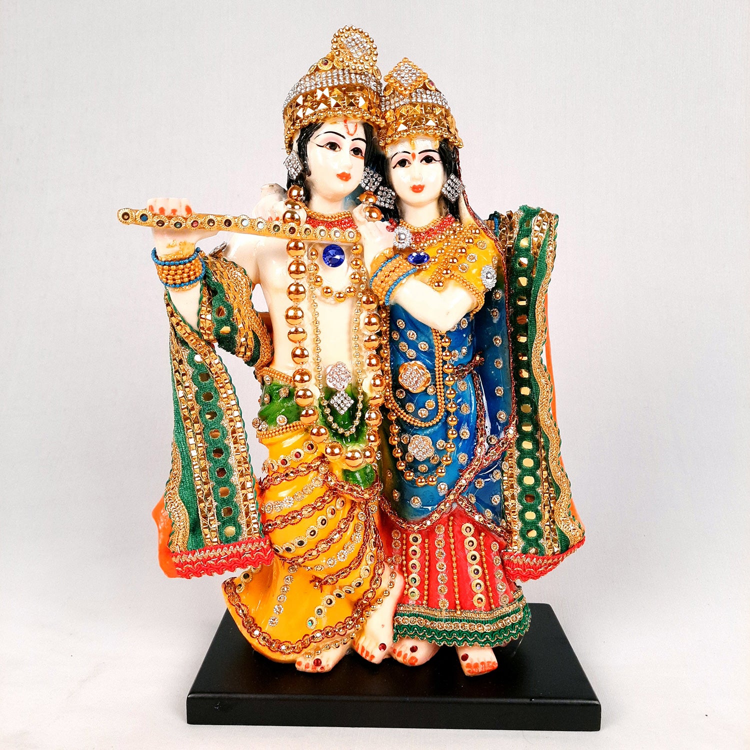 Radha Krishna Idol -Radha Krishna Murti for Gift -12 Inch- Apkamart