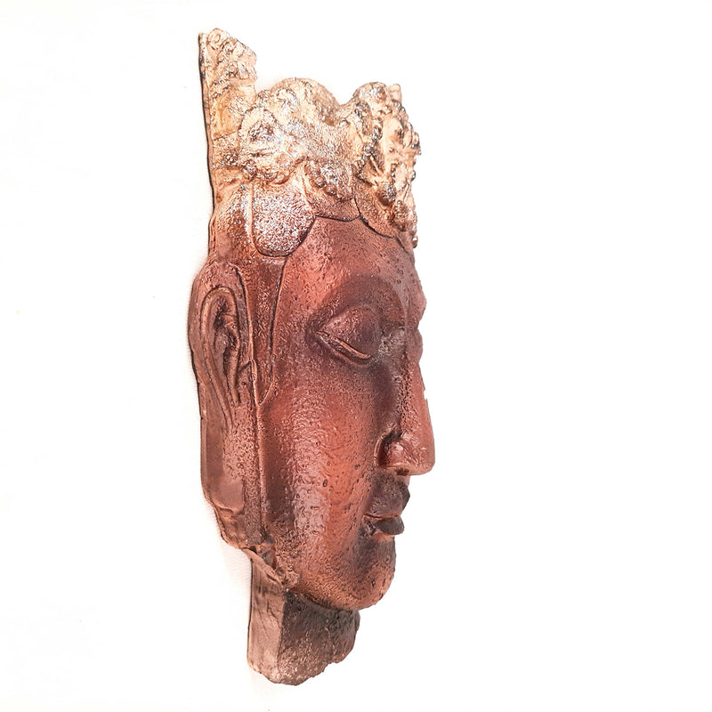 Buddha Wall Hanging - For Home & Wall Decor | Living Room, Office Décor & Gifts -8 inch-apkamart