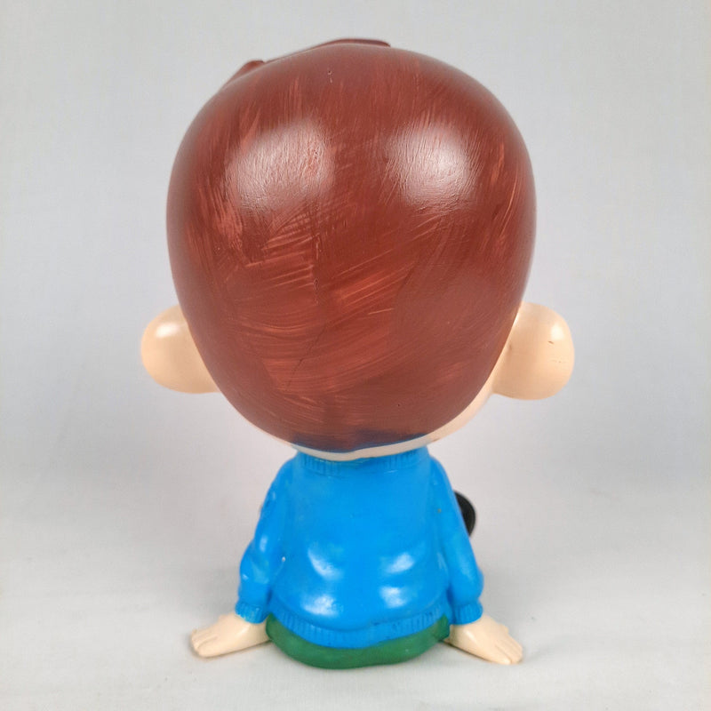 Decorative Sitting Boys Showpiece Human Figurine | Cute Resin Showpiece - for Living Room, Home, Table Decor, Gift for Him - 8 Inch (Set of 4)-Apkamart