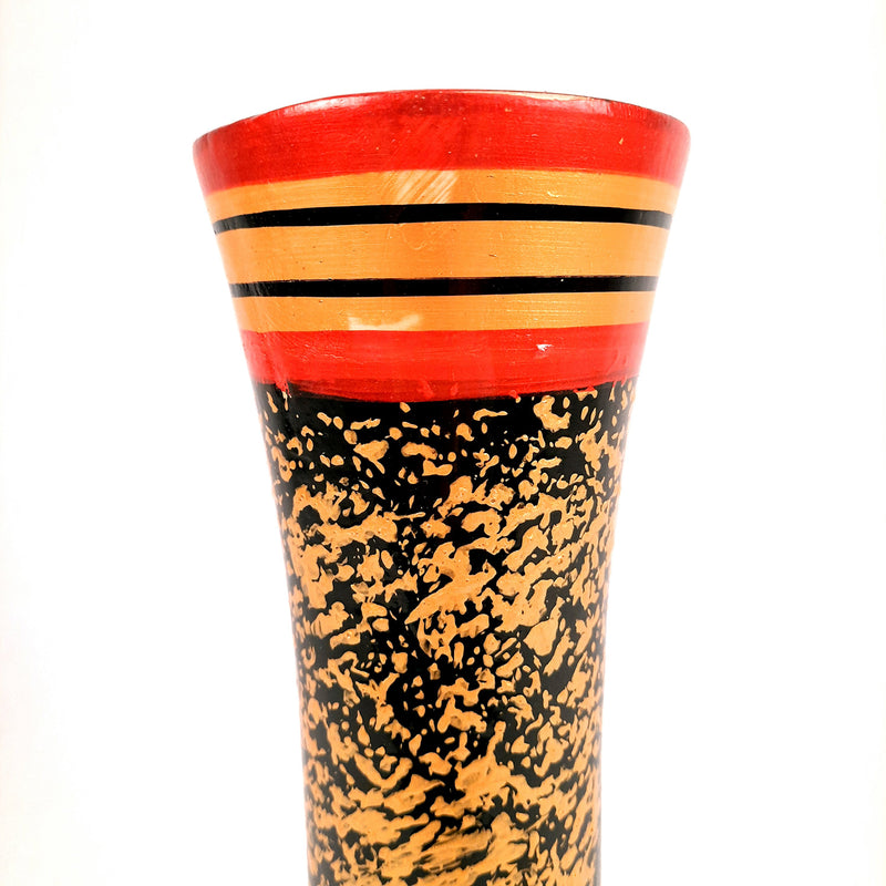 Wooden Flower Pot | Indoor Flower Vase - For Home Decor & Gifts - 12 Inch