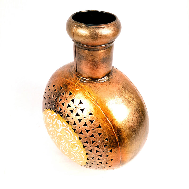 Flower Pot Vase | Table Vases For Living Room & Home Decor, Festival Decoration & Gifts - 12 Inch