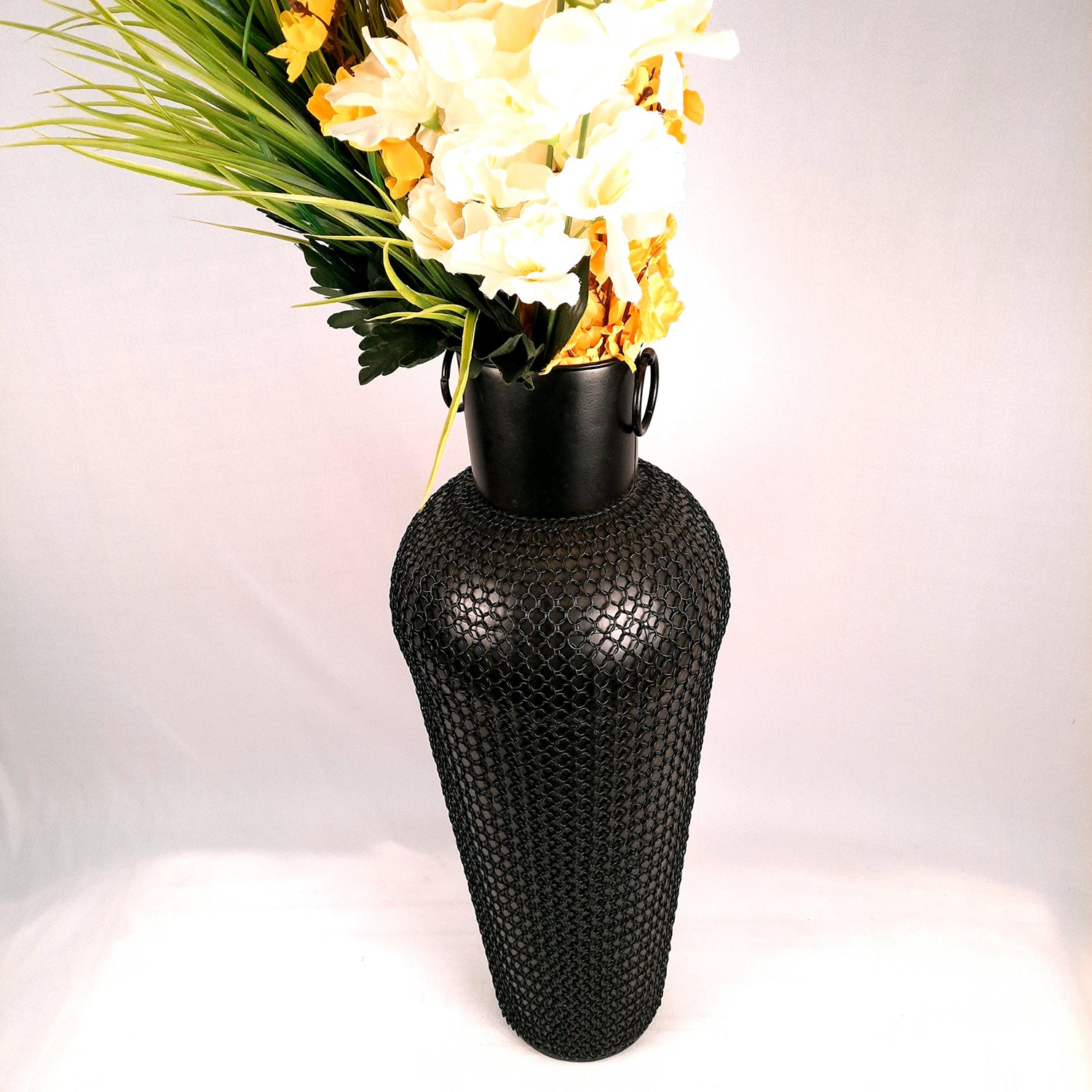 Floor Vase Large | Corner Flower Pot - For Home, Living room, Hallway, Corner Decoration & Gift - 29 Inch - Apkamart