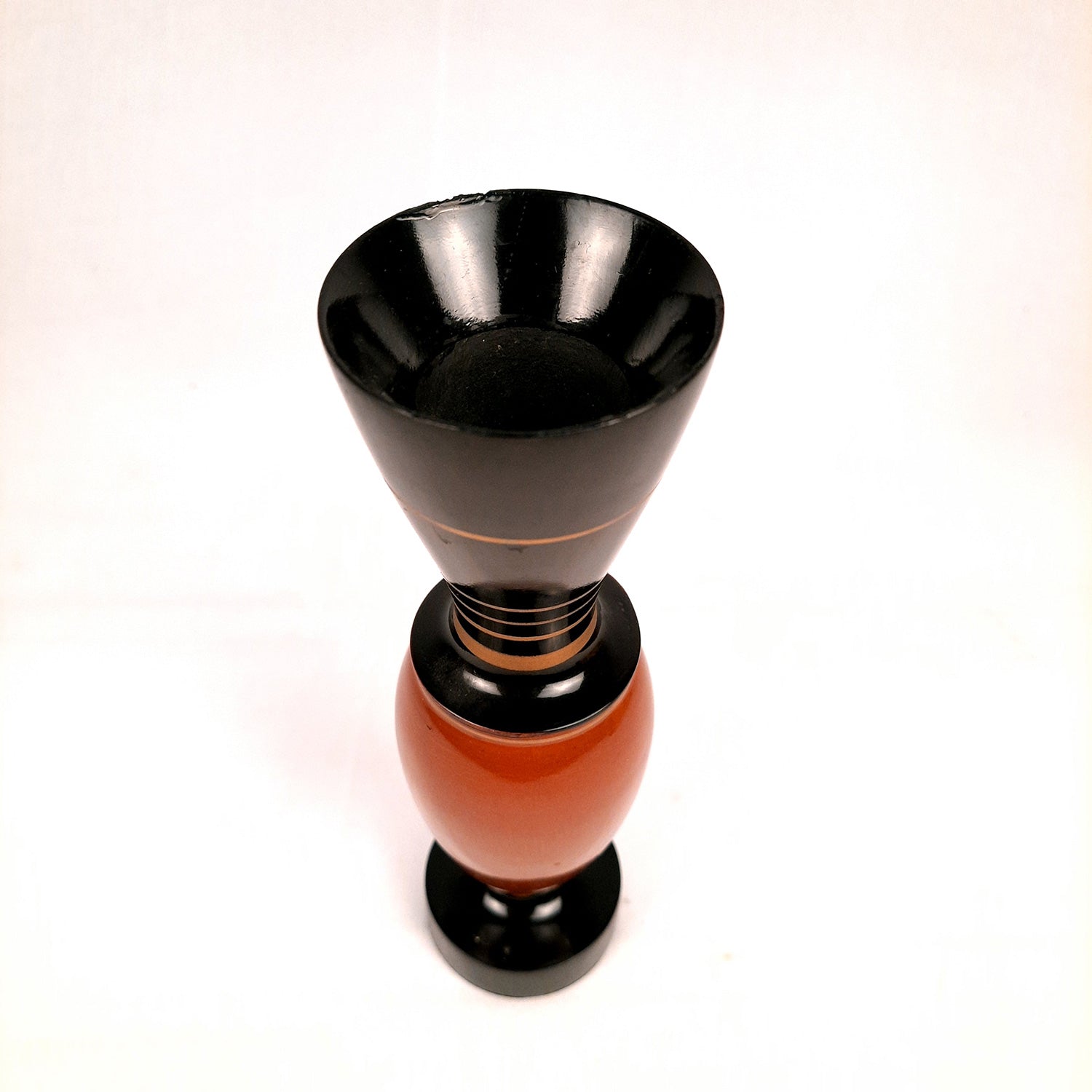 Wooden Flower Pot | Table Vase - For Home Decor & Gifts - 8 Inch (Set of 2) - Apkamart