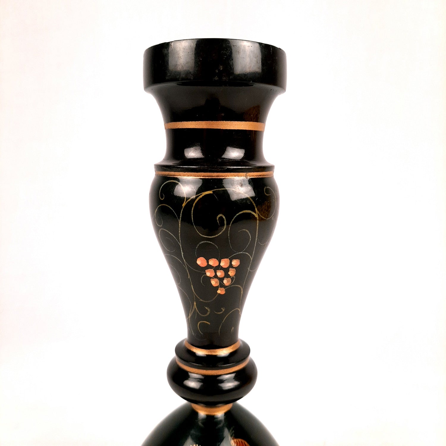 Flower Pot - Decorative Wooden Vase - For Table, Shelf, Home Decor & Gifts - 10 Inch - Apkamart