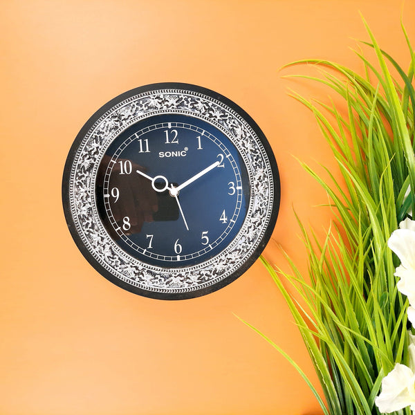 Wall Clock for Home | Wall Mount Clock With Elegant Design - For Home, Office, Bedroom, Hall Decor | Wedding & Housewarming Gift - 18 inch - Apkamart