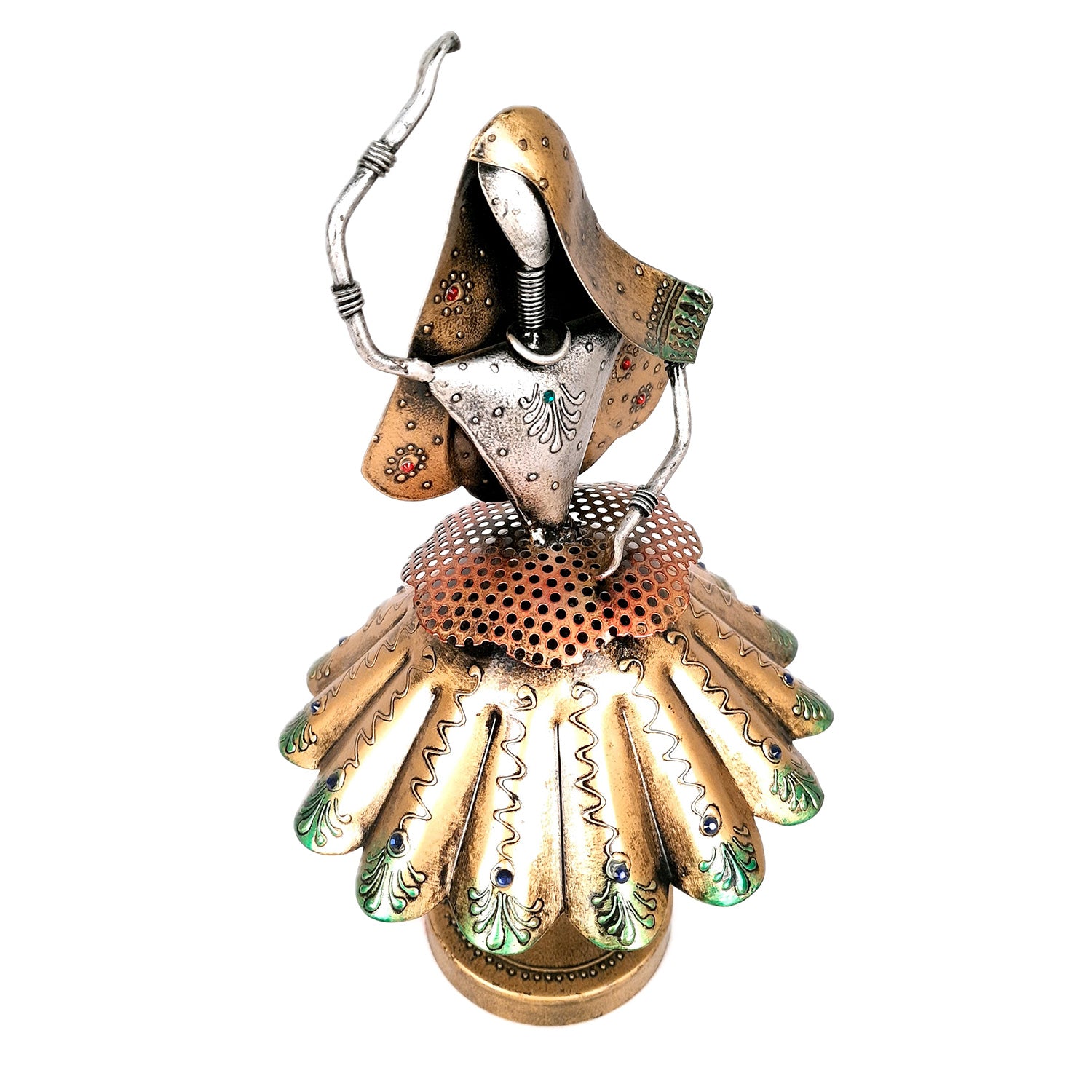 Decorative Showpiece - Dancing Girl | Figurine for Home, Living Room, TV unit & Bedroom Decor | Show Piece For Gifts - 14 Inch - Apkamart