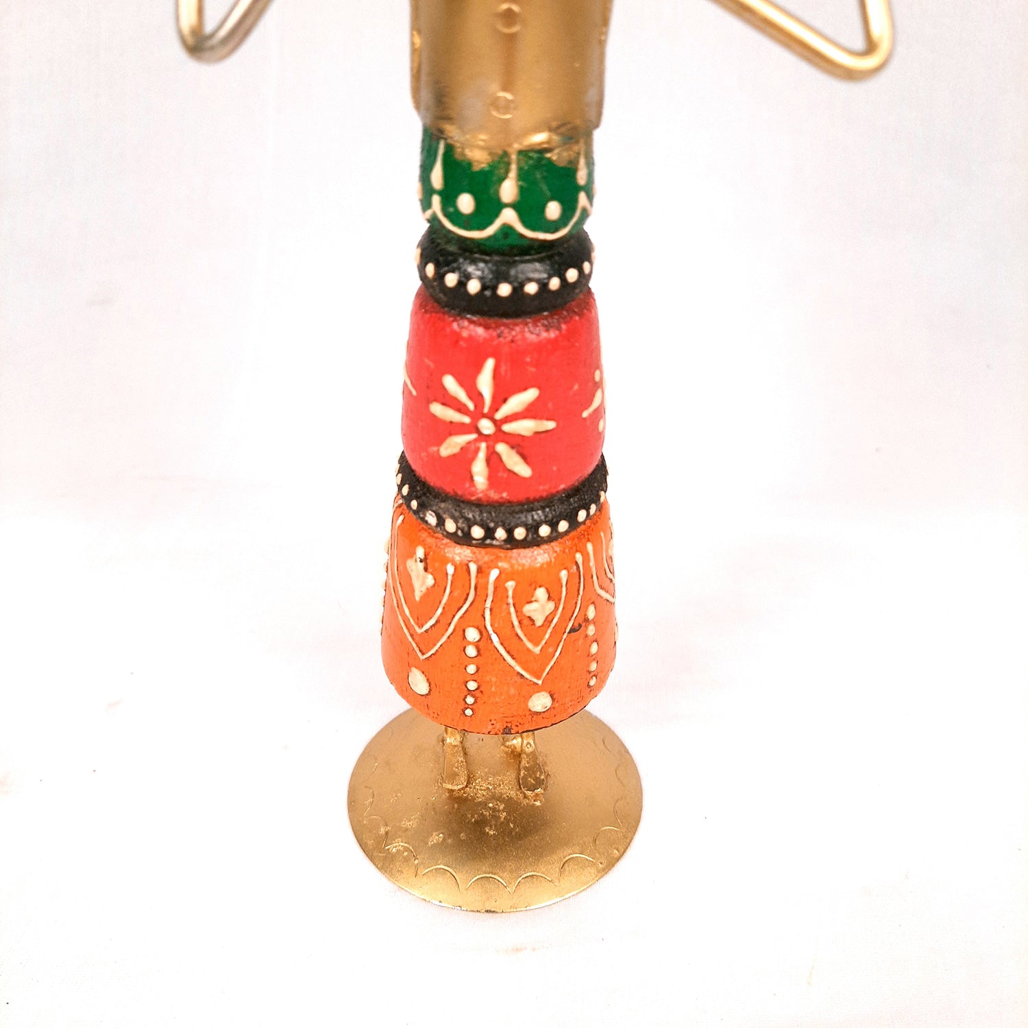 Showpiece Musician Figurine | Tribal Musician Figurine - For Home, Table, Living Room & TV Unit | Show Piece For Office Desk & Gifts - 12 Inch - Apkamart