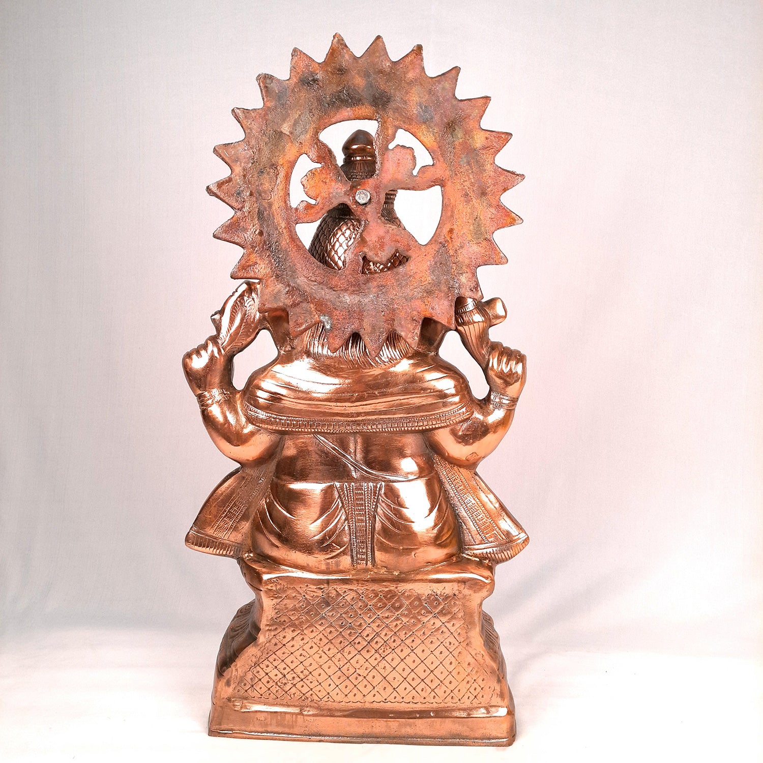 Ganesh Idol | Lord Ganesha Statue Murti |Religoius & Spiritual Art - For Puja, Home & Entrance Living Room Decor & Gift - 21 Inch - Apkamart