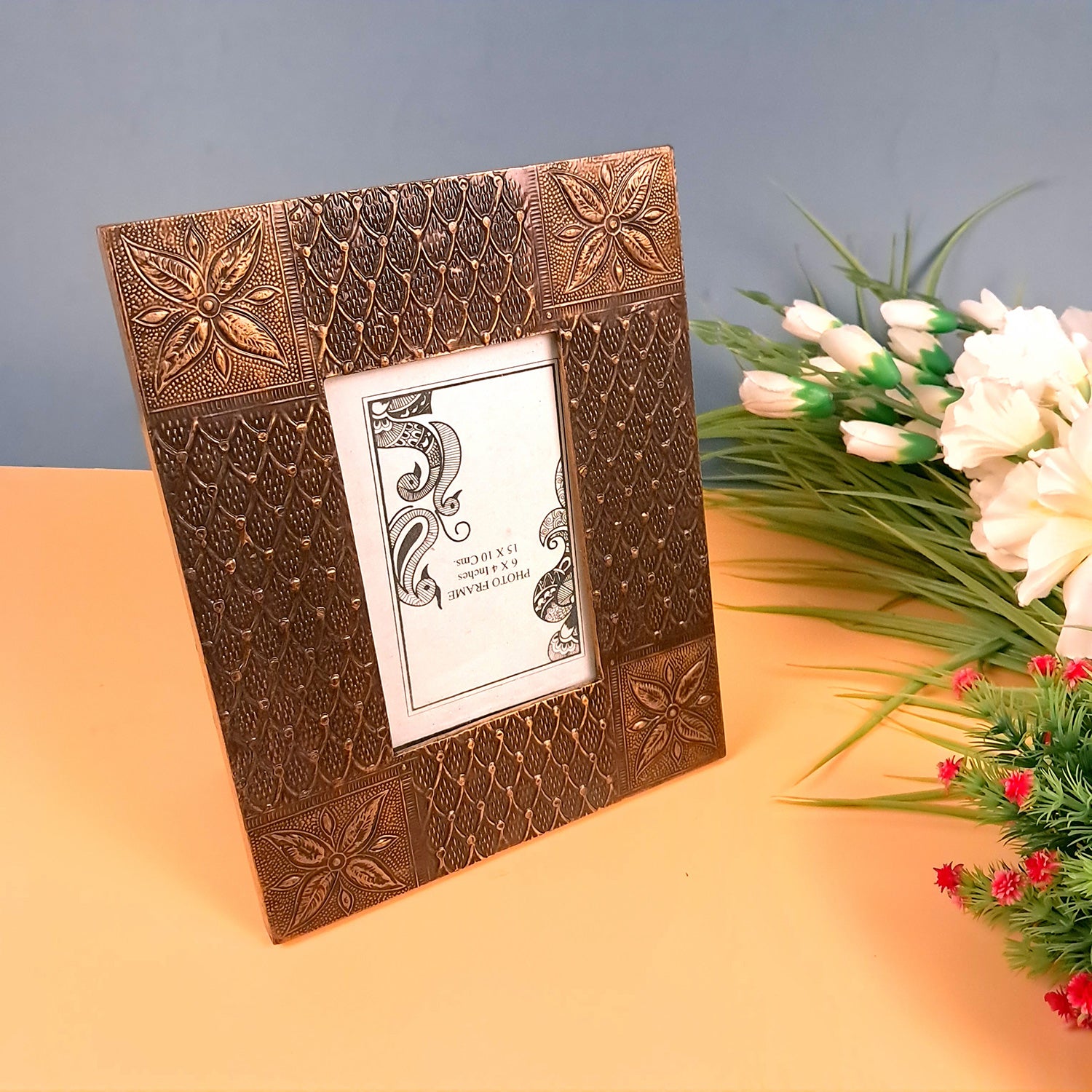 Wooden Photo Frame | Handcrafted Table Picture Frames - For Home Decor, Office Desk, Bedroom & Living Room - 10 Inch - apkamart #Style_Design 2