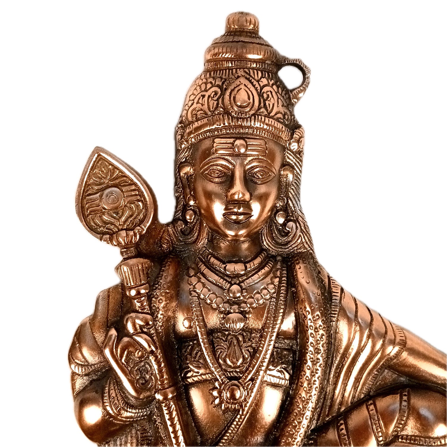 Lord Kartikeya Wall Hanging | Swami Bala Murugan Wall Decor | Kumar Subramanya Swamy Wall Idol - For Puja, Home, Living Room Decor & Gift - 19 Inch - Apkamart