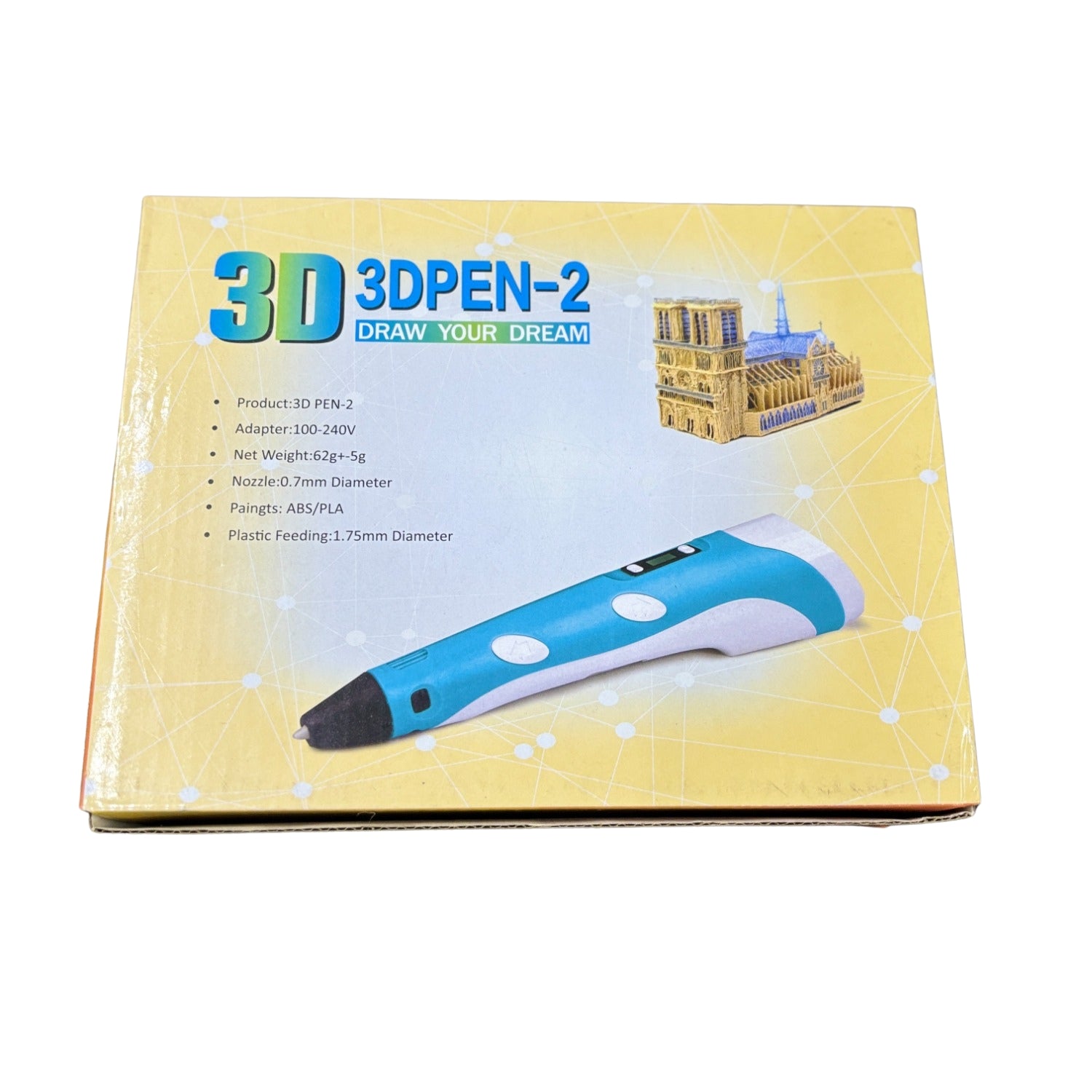 3D Pen for Kids and Adults | 3D Painting Pen Filament for Art & Craft Drawing and Creative Projects - Apkamart #Style_3D Pen