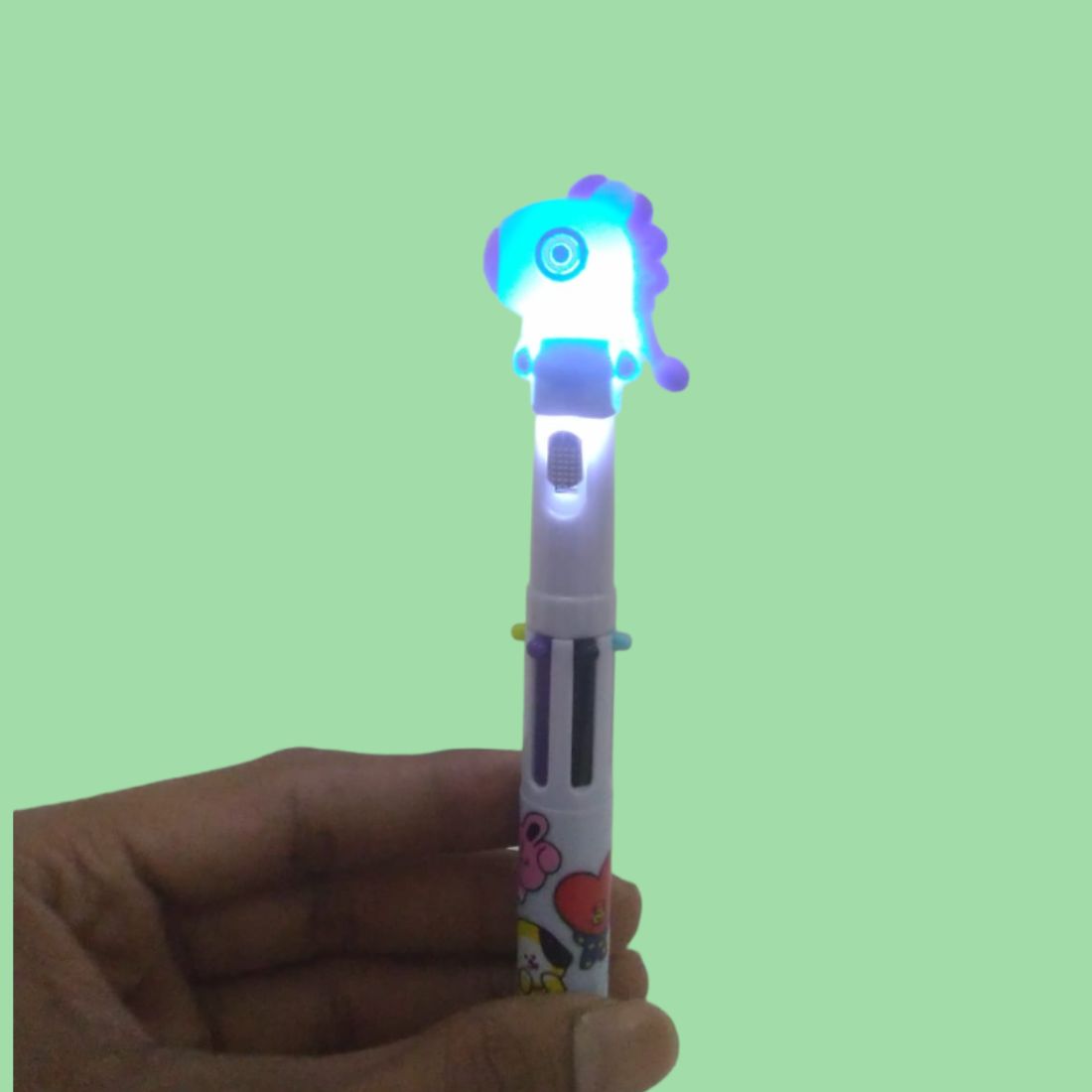 LED with Glitter Gel Pen - apkamart