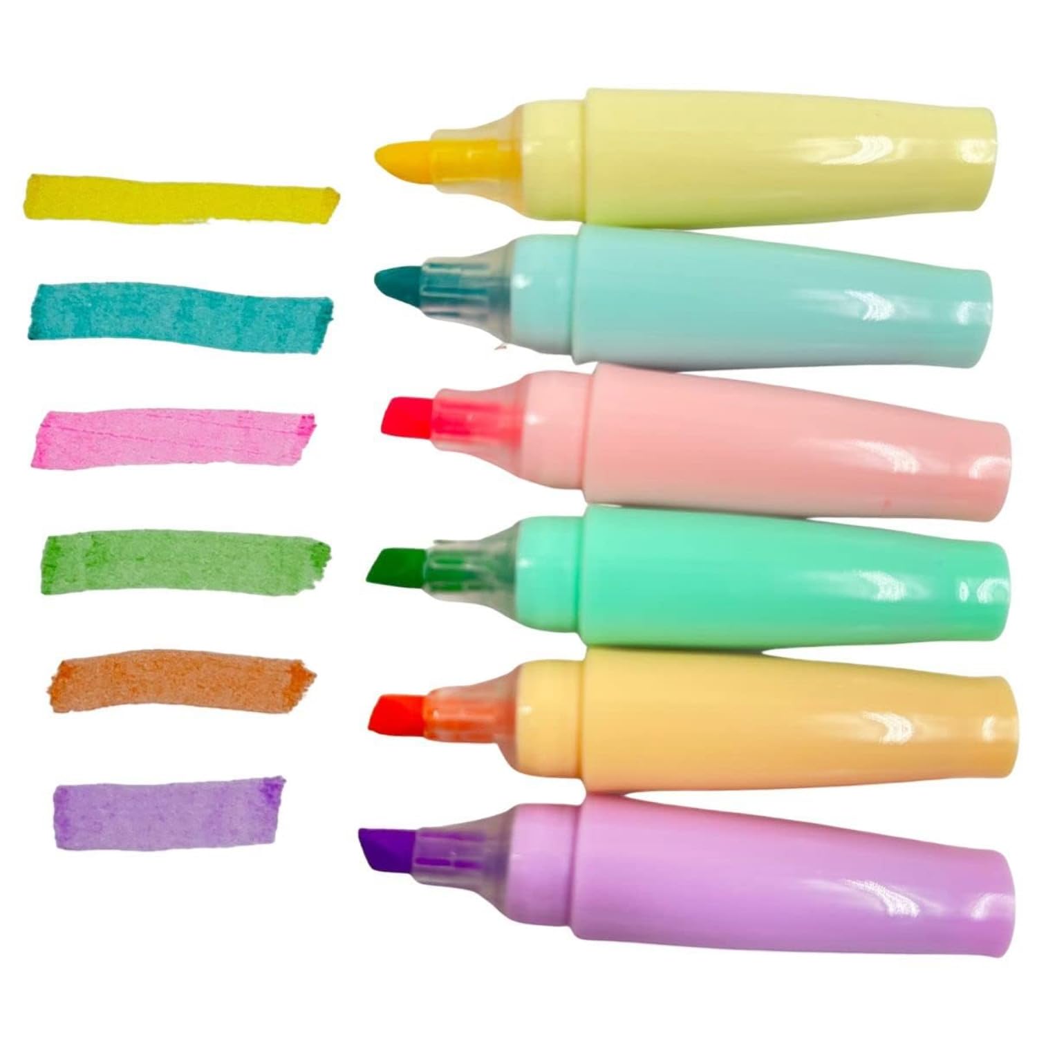 Unicorn Design Mini Highlighters for kids | Marker Pen in Pen Design - For Kids Study, School & Birthday Return Gift (Pack of 3)