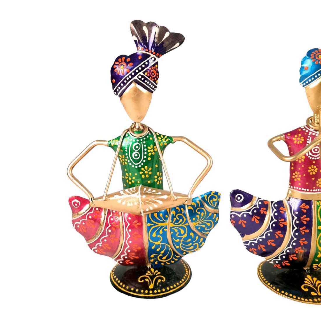 Musician Showpiece Set of 3 - For Table & Home Decor - 9 Inch - Apkamart