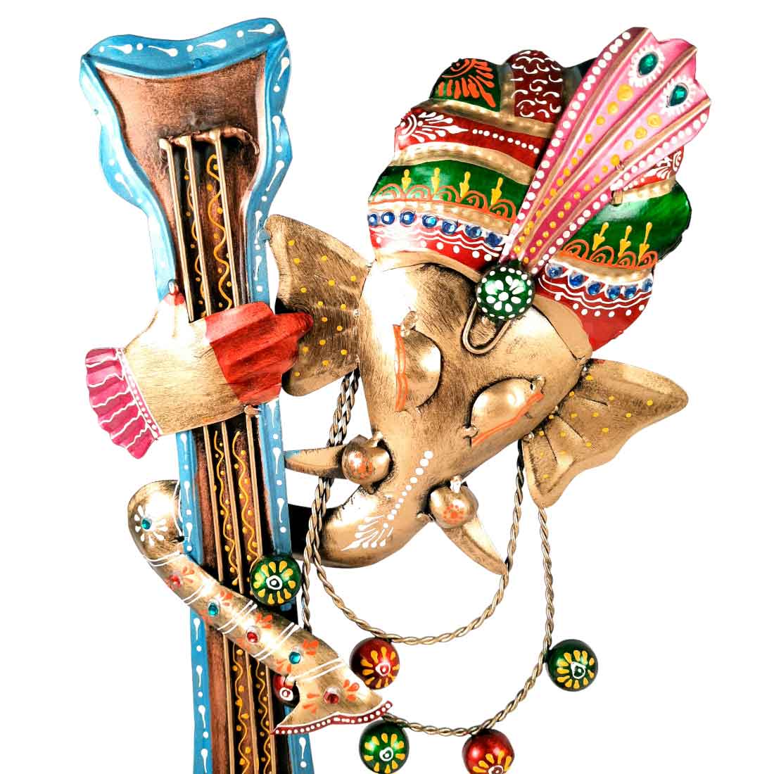 Ganesh Showpiece - Decorative Showpiece for Table & Office Decor - 20 Inch - ApkaMart #Color_Golden