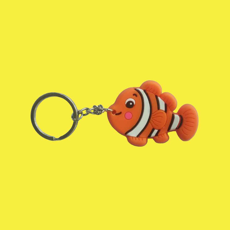 Key Ring For Kids | Key Chains Cartoon Theme in Assorted Colour & Designs - For Boys, Girls & Return gift - Apkamart