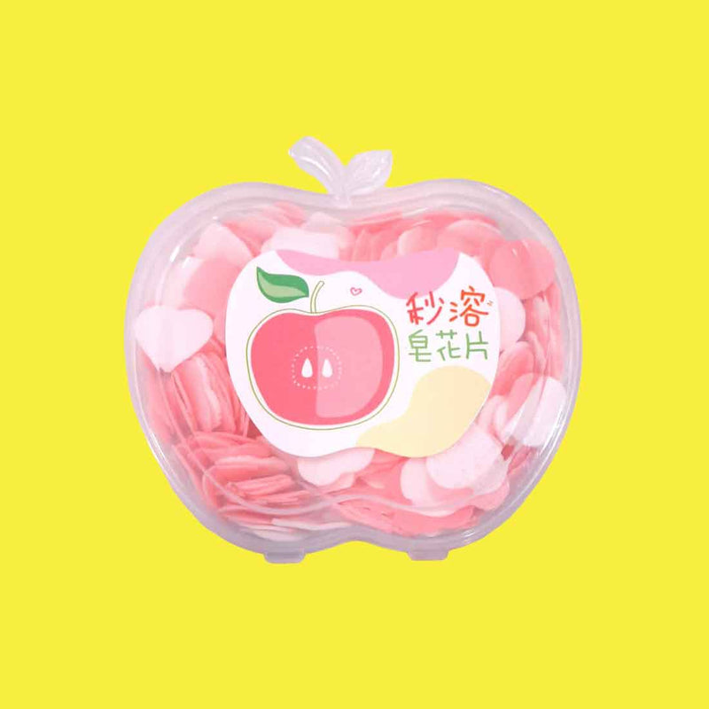 Apple Shaped Paper Soap container - For Kids | Gifts & Return Gifts | Pack of 6 & Pack of 12 - Apkamart