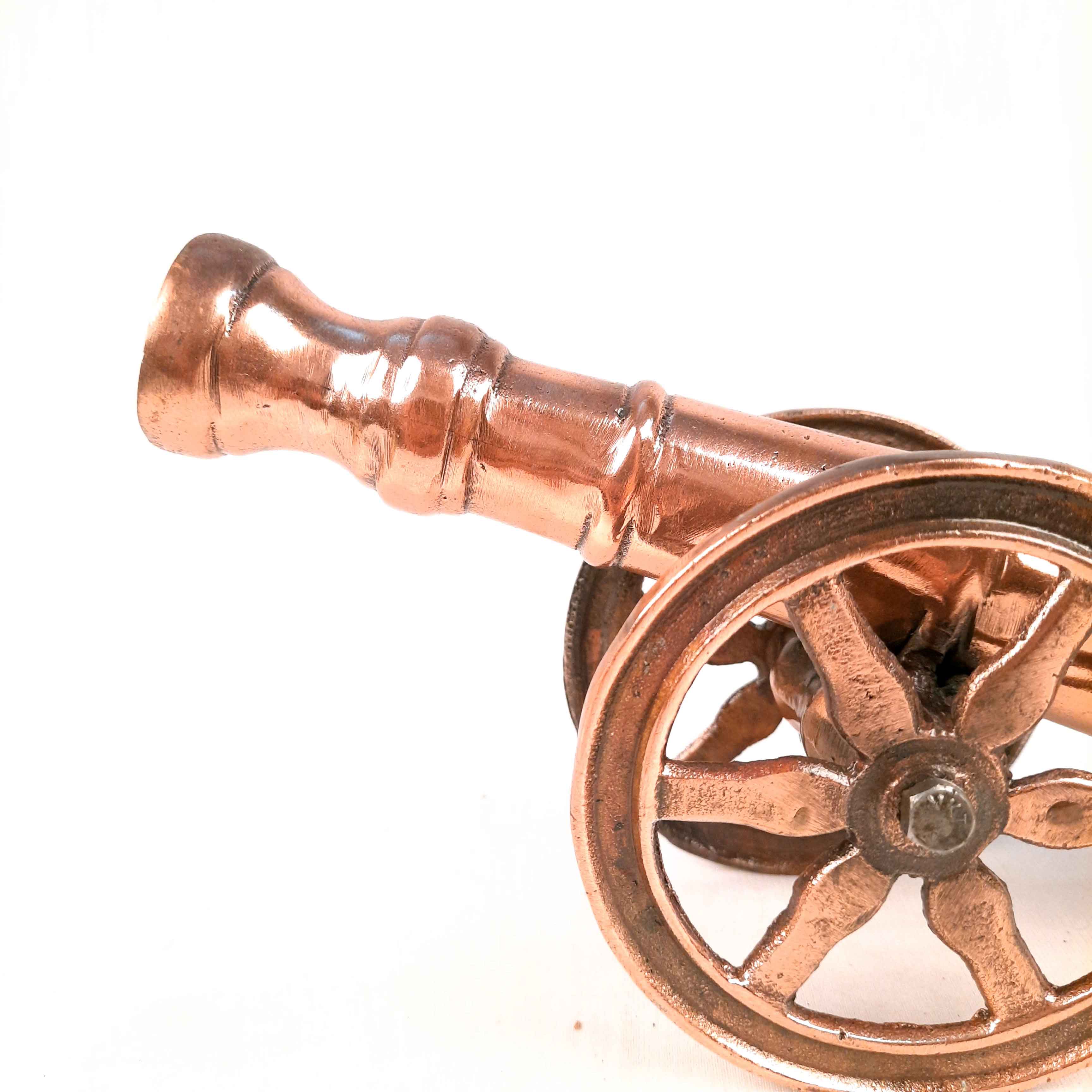 Cannon Single Barrel - Decorative Showpiece for Table & Office Decor - 13 Inch - Apkamart