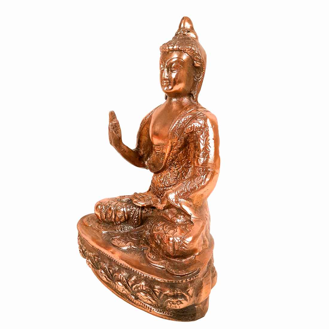 Buddha Statue - for Home & Garden Decor - 12 Inch- Apkamart
