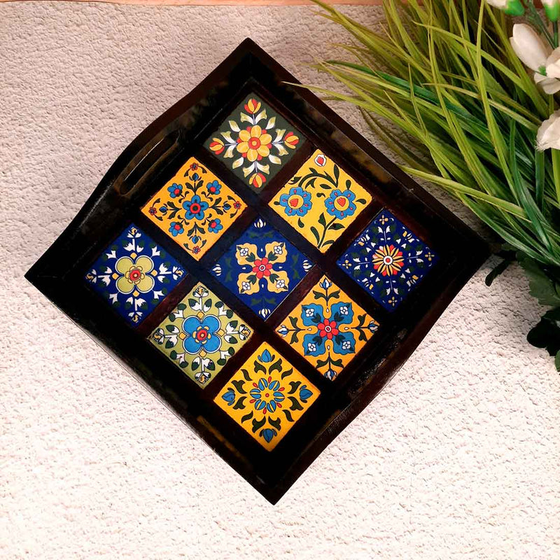 Decorative Tray - 12 Inch- Apkamart