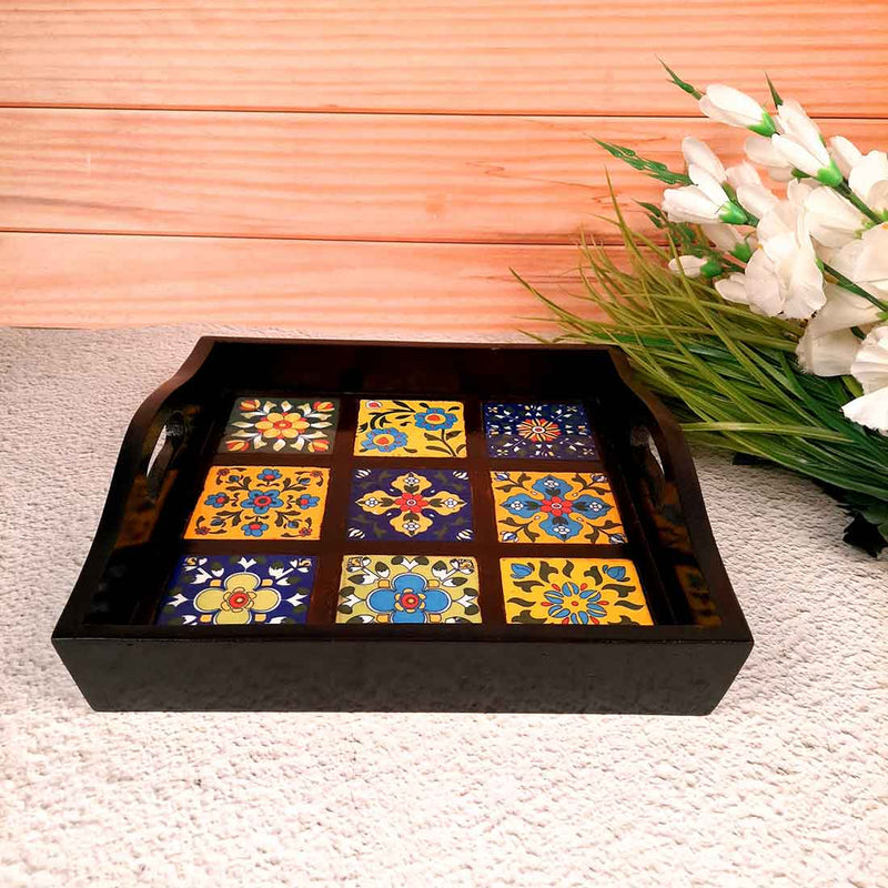 Decorative Tray - 12 Inch- Apkamart