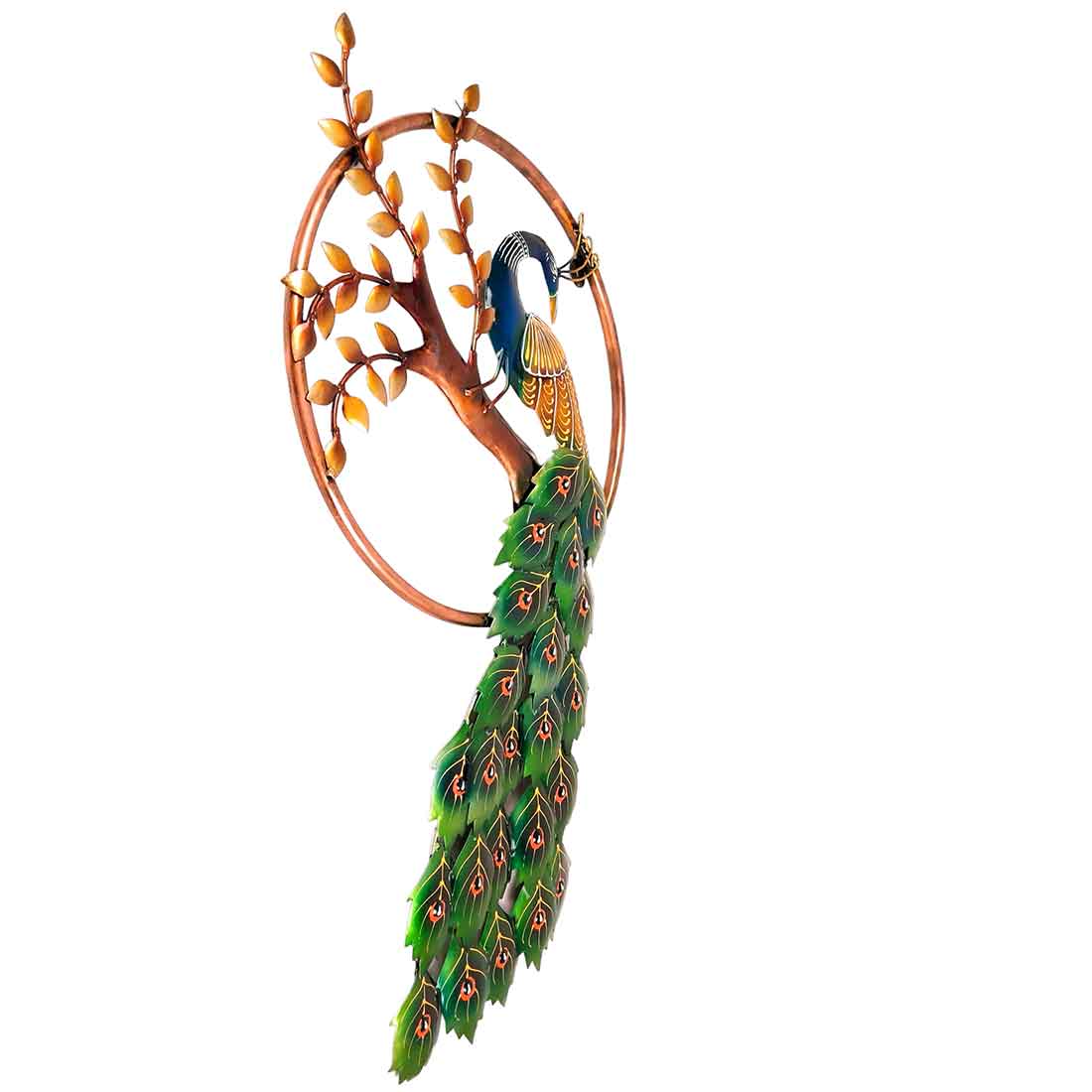 Peacock Wall hanging -For Home Decor & Gifts -16 Inch- Apkamart