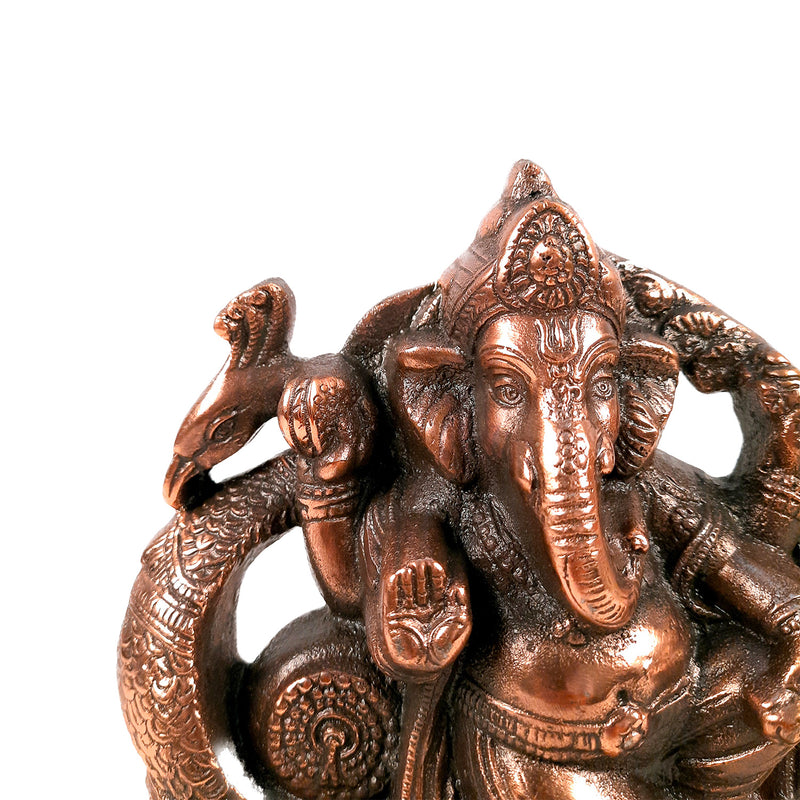 Ganesh Statue | Ganpati Murti For Table & Home Decor | Ganesha Idol for Vastu, Home, Puja, Religious Decor - 7 inch- Apkamart