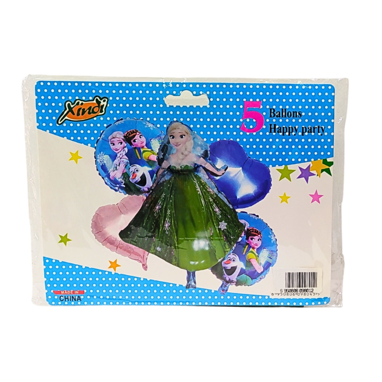 Elsa Design Birthday Balloons | Happy Birthday Balloons | Party Balloons Balloons for Kids Colorful Birthday Decorations for Home School Events - Apkamart #Style_Pack Of 1