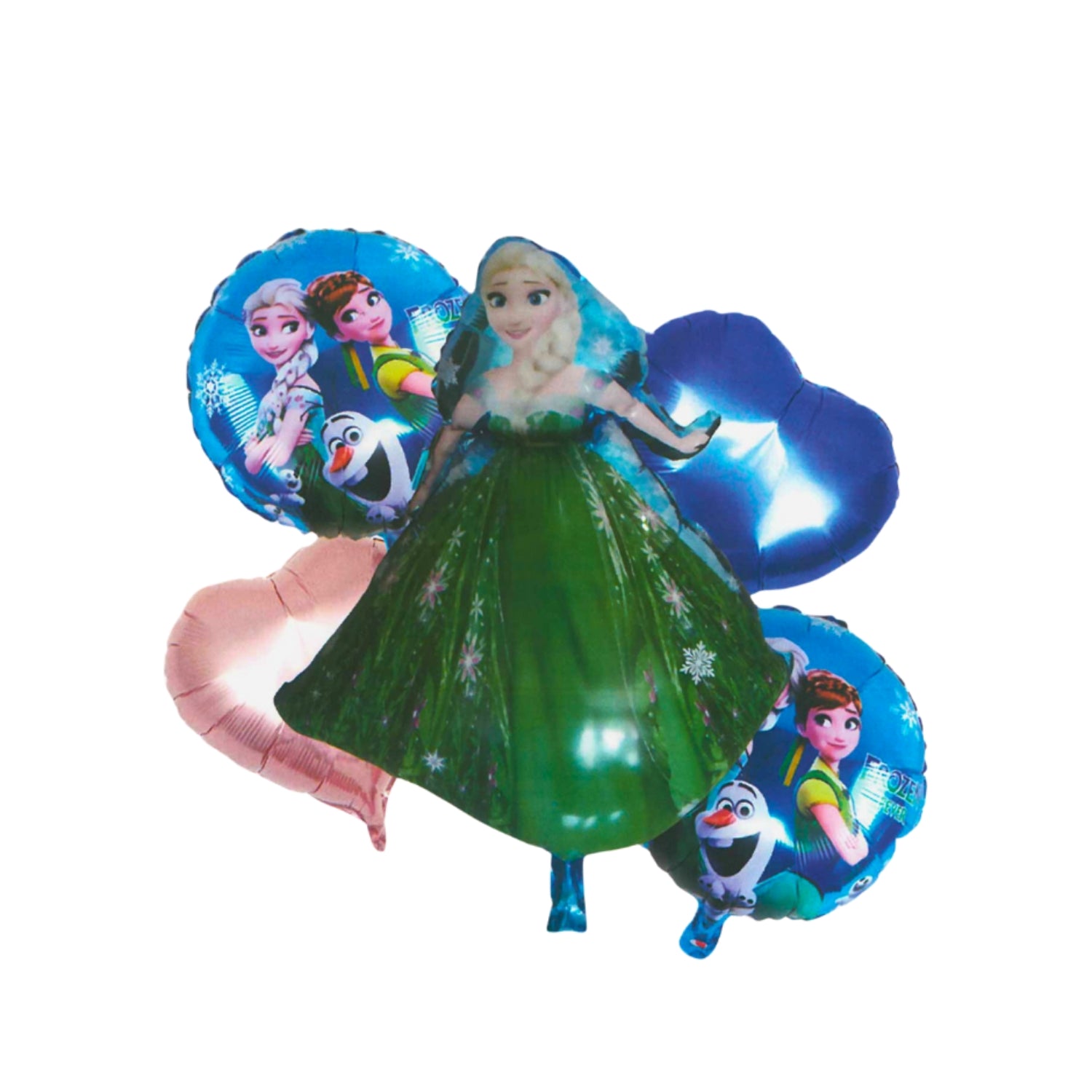 Elsa Design Birthday Balloons | Happy Birthday Balloons | Party Balloons Balloons for Kids Colorful Birthday Decorations for Home School Events