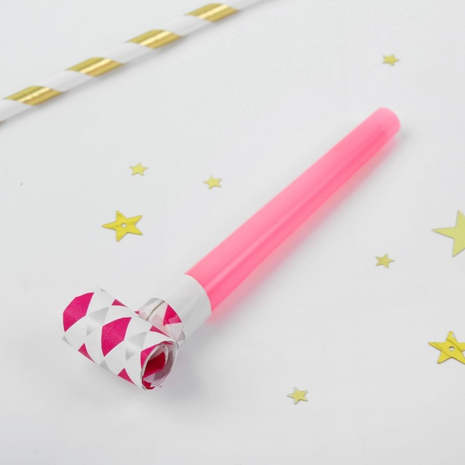 Party Horns for Kids Whistle Noise Makers Birthday Party Supplies Fun Party Favors for Boys & Girls Colorful Celebration Accessories for School - 10 Inch (Pack Of 10) - Apkamart