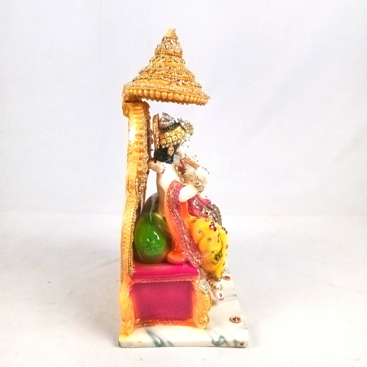 Radha Krishna Idol - Shri Krishna Murti For Puja Home-Apkamart
