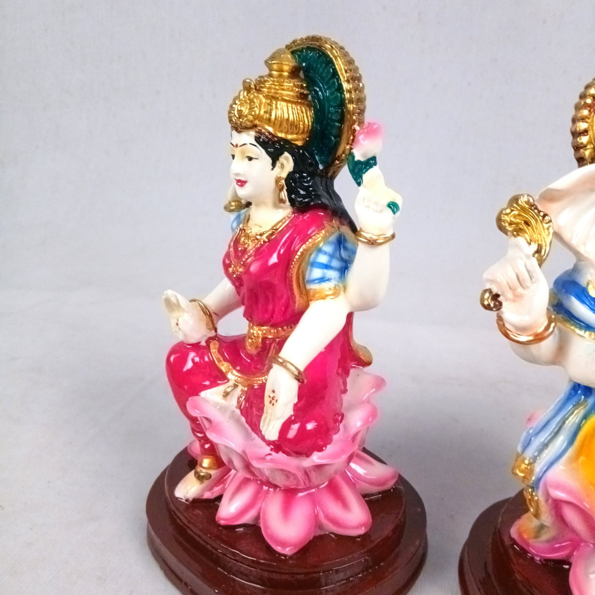 Lakshmi Ganesha Statue Idol Set For Diwali – 6 Inch-Apkamart