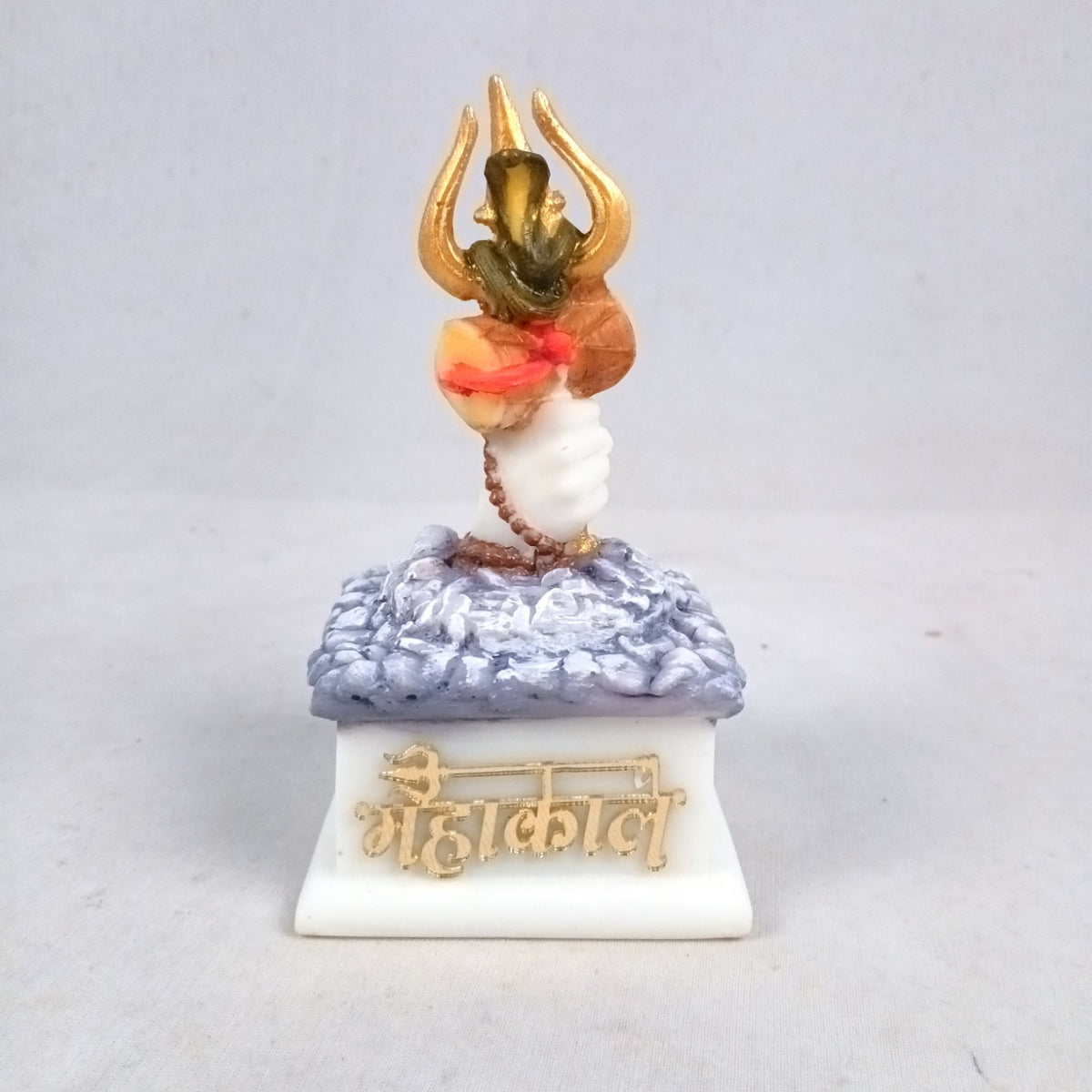 Mahakaal Trishul in Hand Statue – 5 Inch
