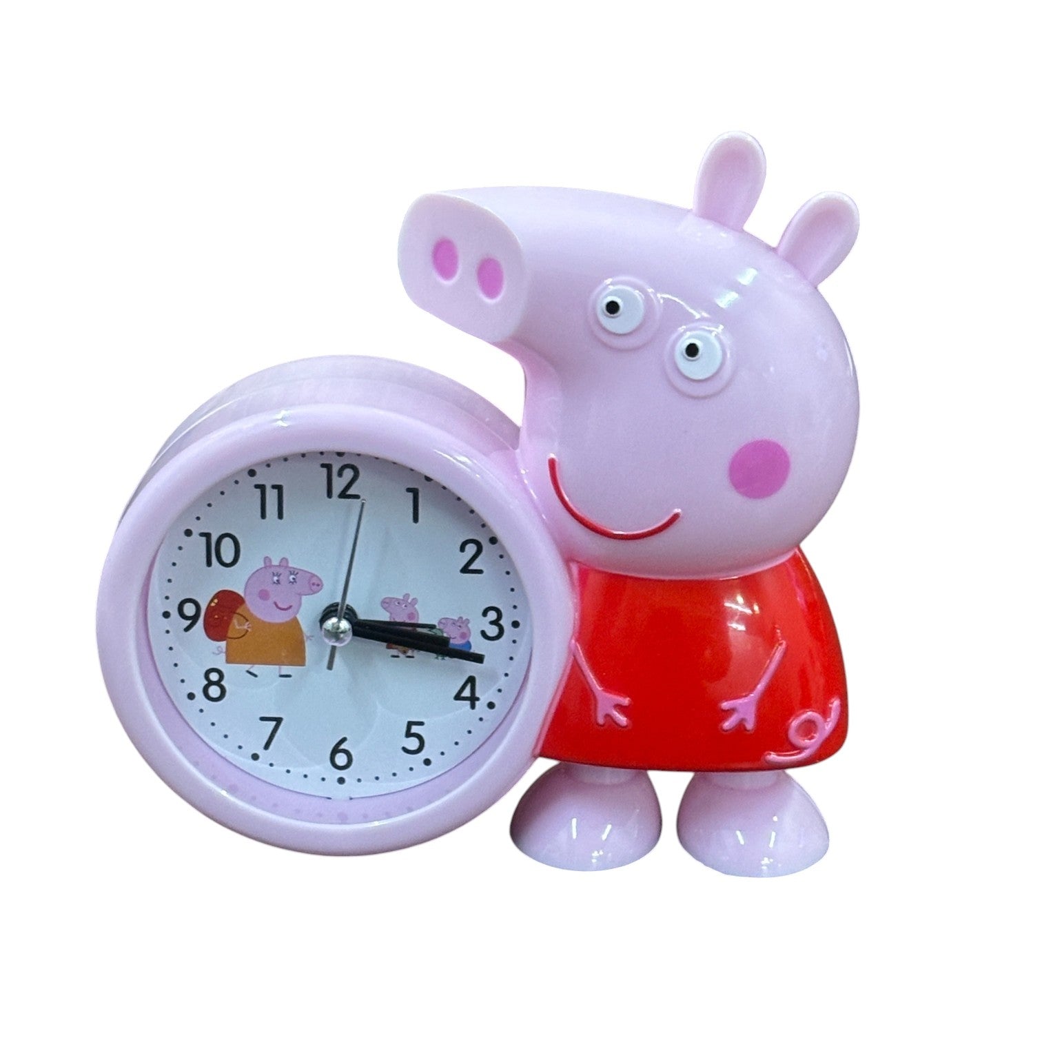 Desk Clock | Cute Cartoon Character Table Clock for Kids | Study Table, Bedroom & Home Décor Clock | Perfect Gift for Boys & Girls - 6 Inch - Apkamart