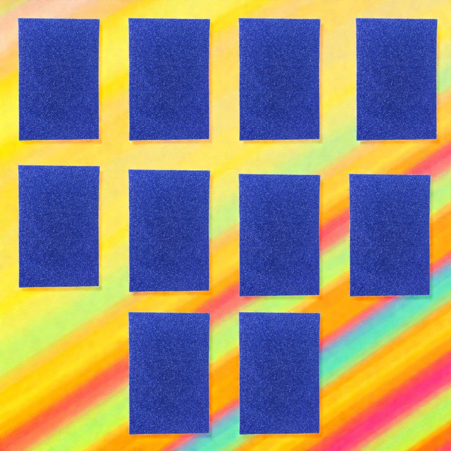 A4 Glitter Sheet Self Adhesive For Kids DIY Craft - Apkamart #Style_Pack Of 10