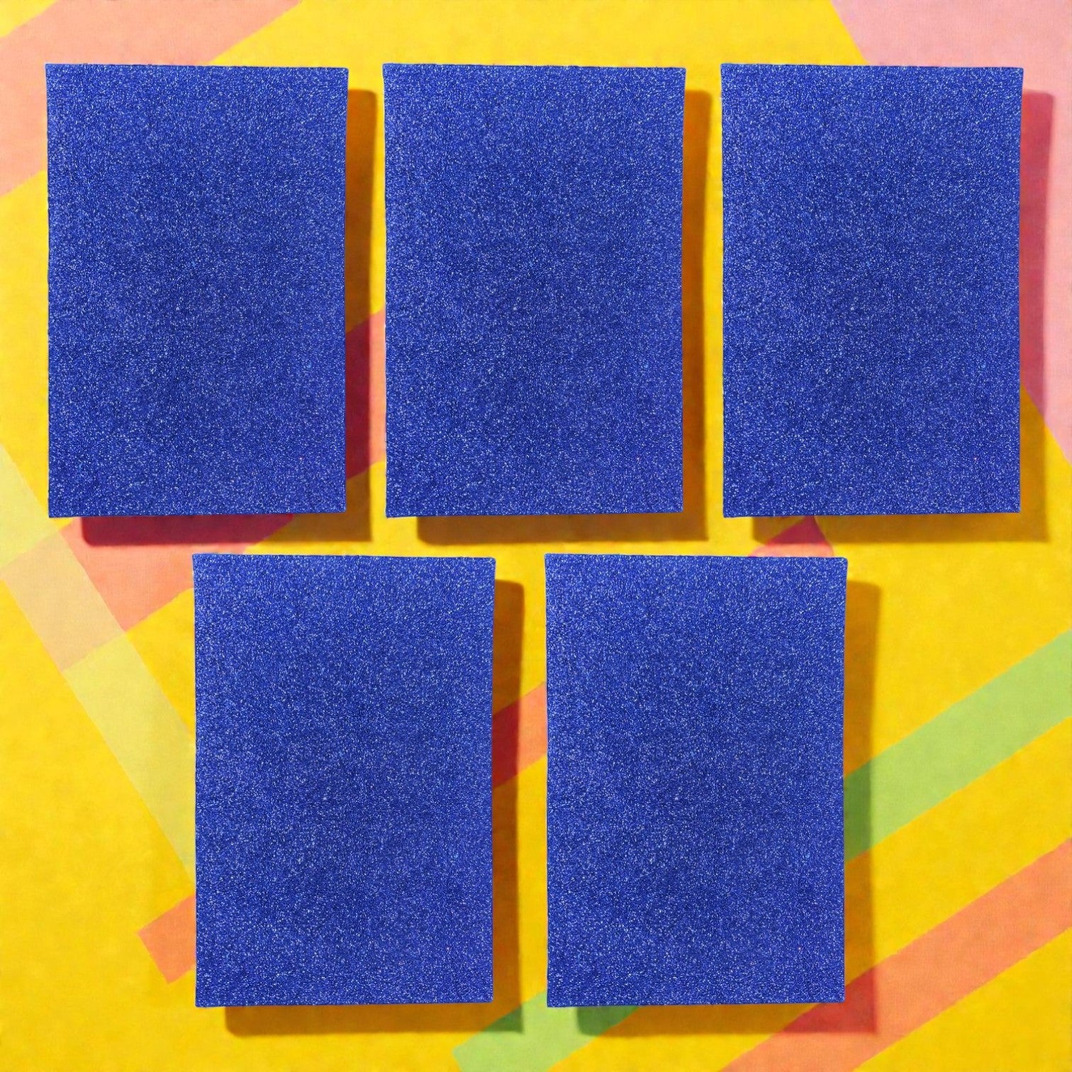 A4 Glitter Sheet Self Adhesive For Kids DIY Craft - Apkamart #Style_Pack Of 5