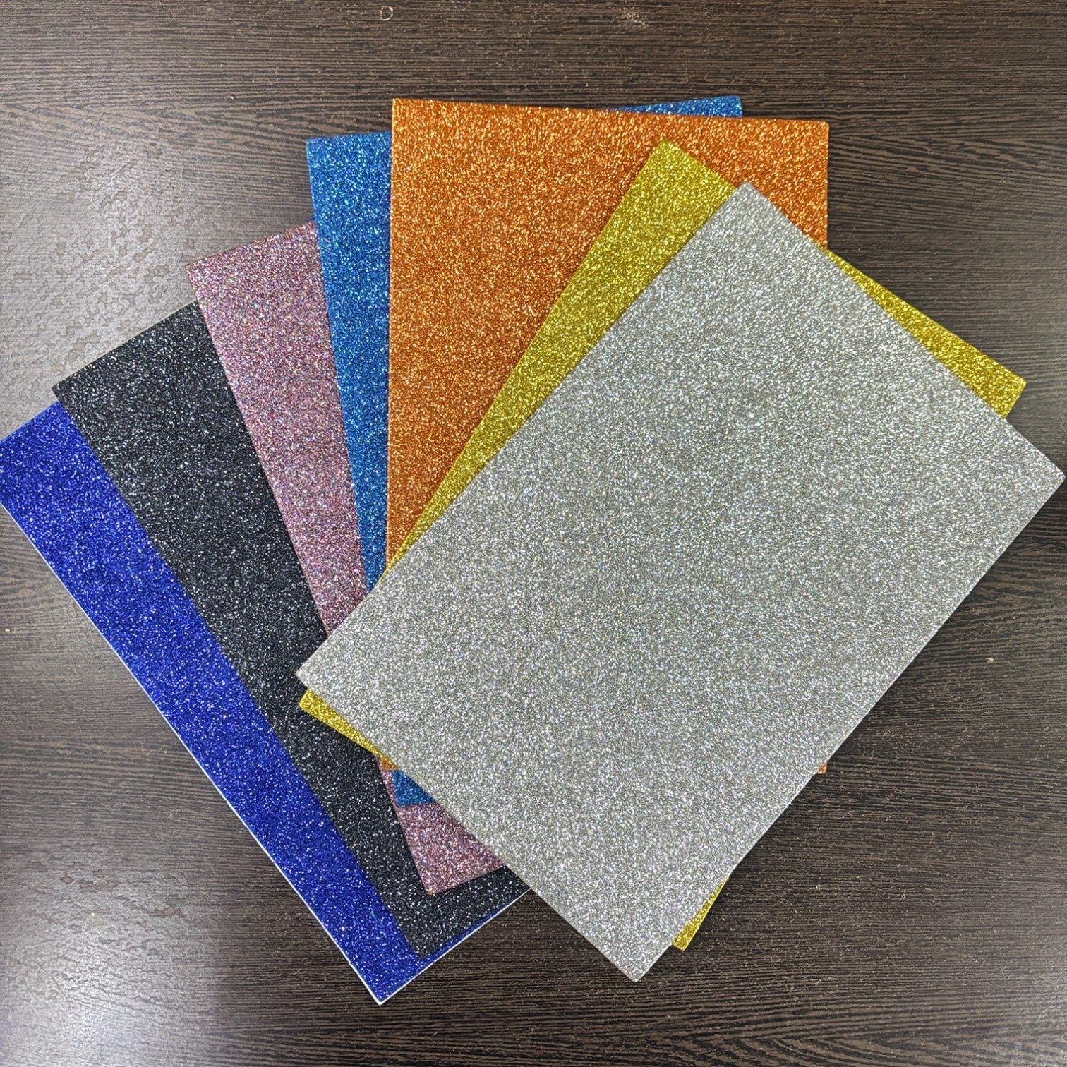 A4 Glitter Sheet Self Adhesive For Kids DIY Craft - Apkamart  