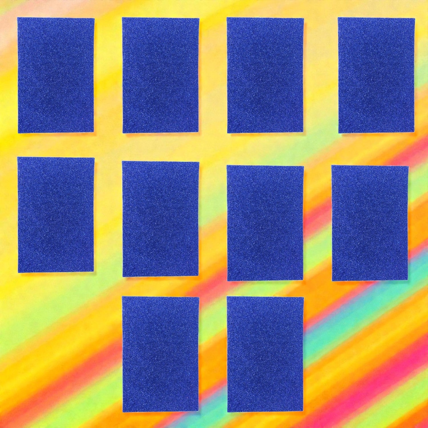 A4 Glitter Sheet Self Adhesive Sticky Craft Sheets Sparkly Foam Sheets for DIY Art Projects, Scrapbook Decoration, Card Making, Gift Wrapping, School Projects - Apkamart #Style_Pack Of 10