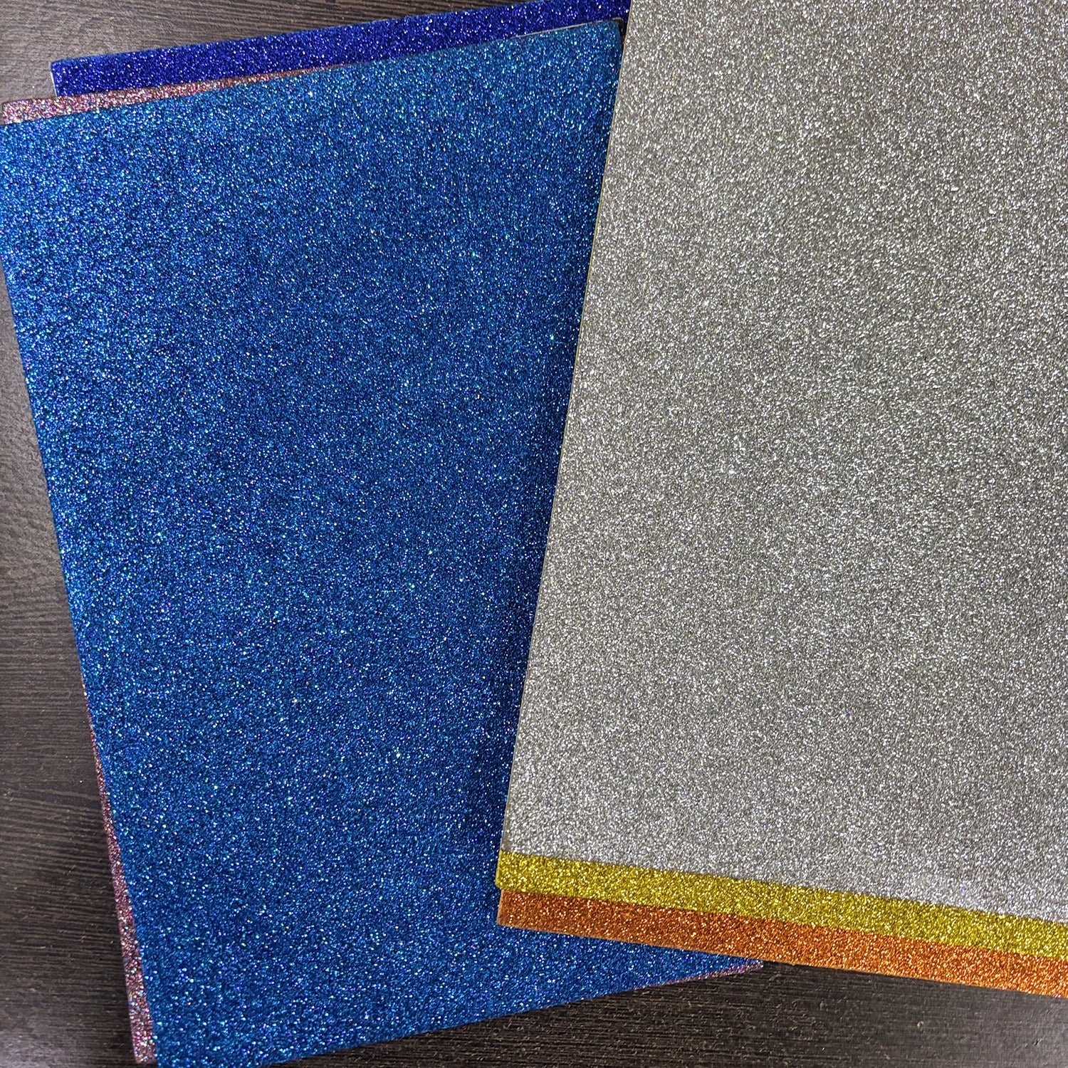 A4 Glitter Sheet Self Adhesive Sticky Craft Sheets Sparkly Foam Sheets for DIY Art Projects, Scrapbook Decoration, Card Making, Gift Wrapping, School Projects