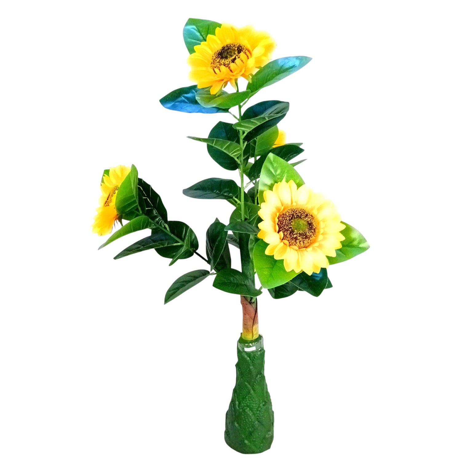 Artificial Leaf Tree | Faux Leaf Vine Plant | Decorative Plant Bush for Home Office Balcony Living Room Indoor Outdoor Tabletop | Diwali Decor & Gifting - 41 Inch