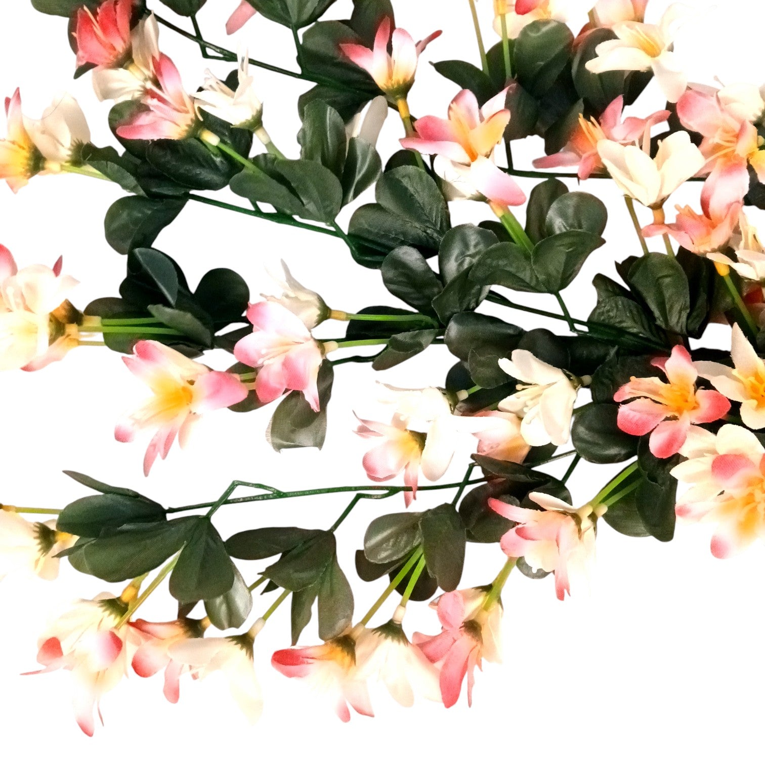 Artificial Hanging Flowers for Decoration | Flower Bunch for Wall, Door, Balcony | Decorative Hanging for Home Décor, Diwali Decoration & Gifting - 27 Inch - Apkamart #Color_Pink
