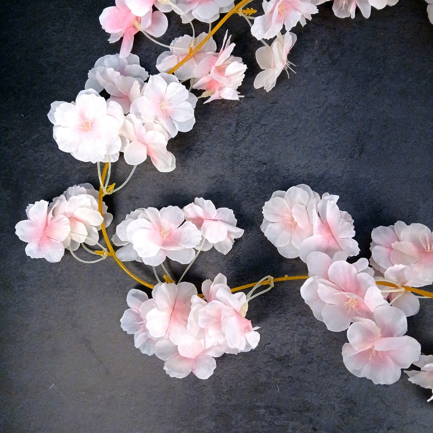Artificial Hanging Flowers for Wall & Balcony | Faux Decorative Flower Bunch with Vine & Leaf | Perfect for Home Decor, Festive Styling & Housewarming Gifts - 68 Inch - Apkamart #Color_Pink