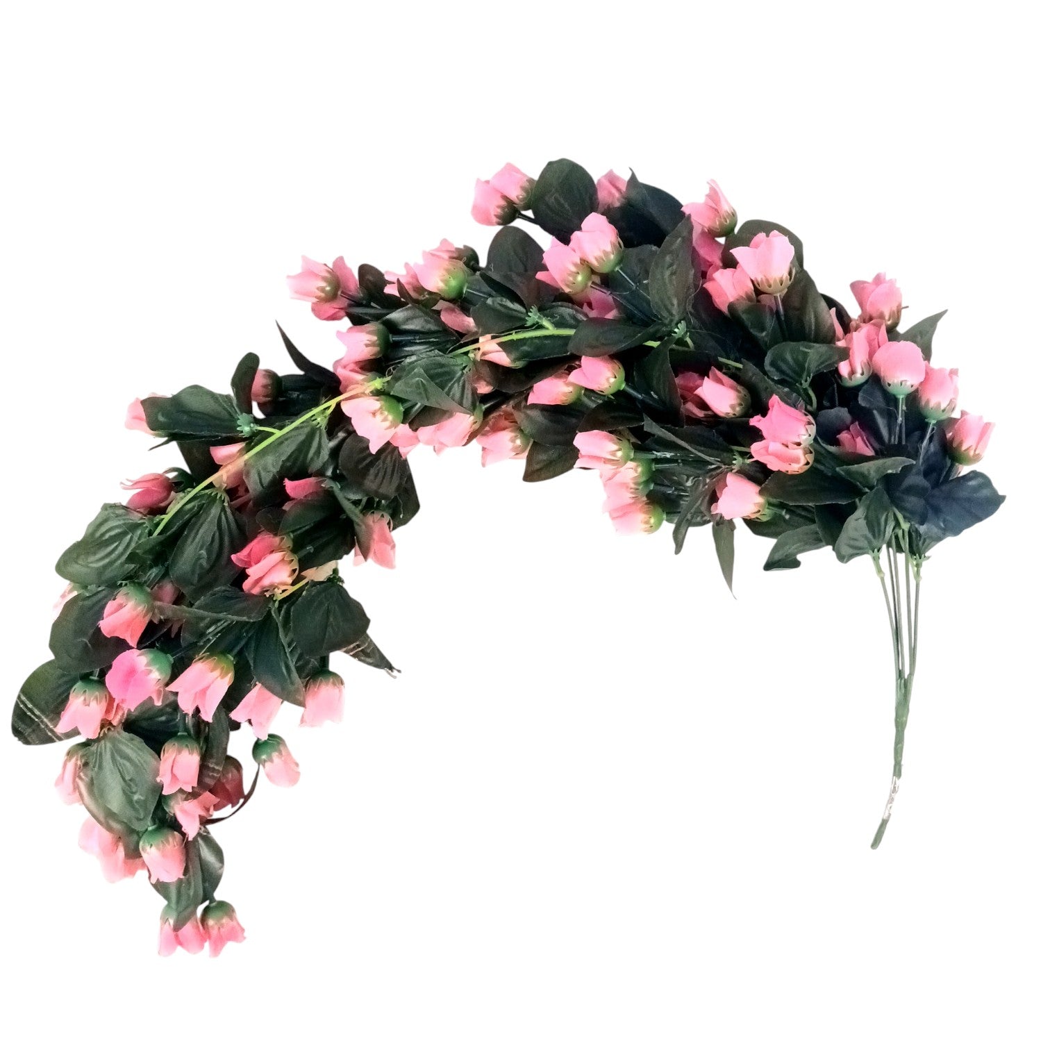 Artificial Hanging Flower for Home Decor | Realistic Hangings for Diwali Decor| Decorative Wall Hanging for Balcony, Garden, Living Room & Office - 31 Inch - Apkamart