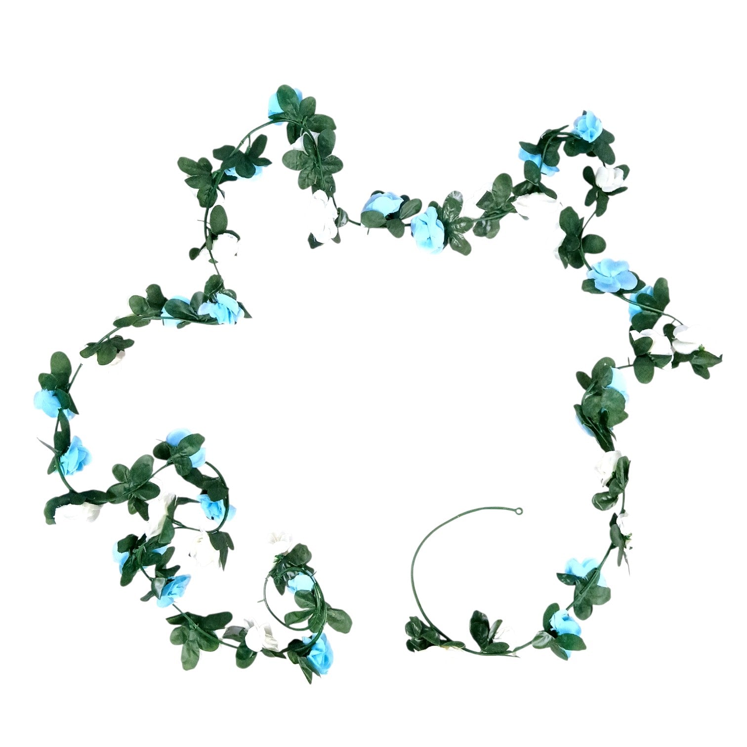 Artificial Flower Bunch for Home & Balcony Décor | Faux Decorative Flowers for Wall, Pot & Stands | Revolving Vine Bunch for Living Room - 90 Inch - Apkamart #Style_Pack Of 1