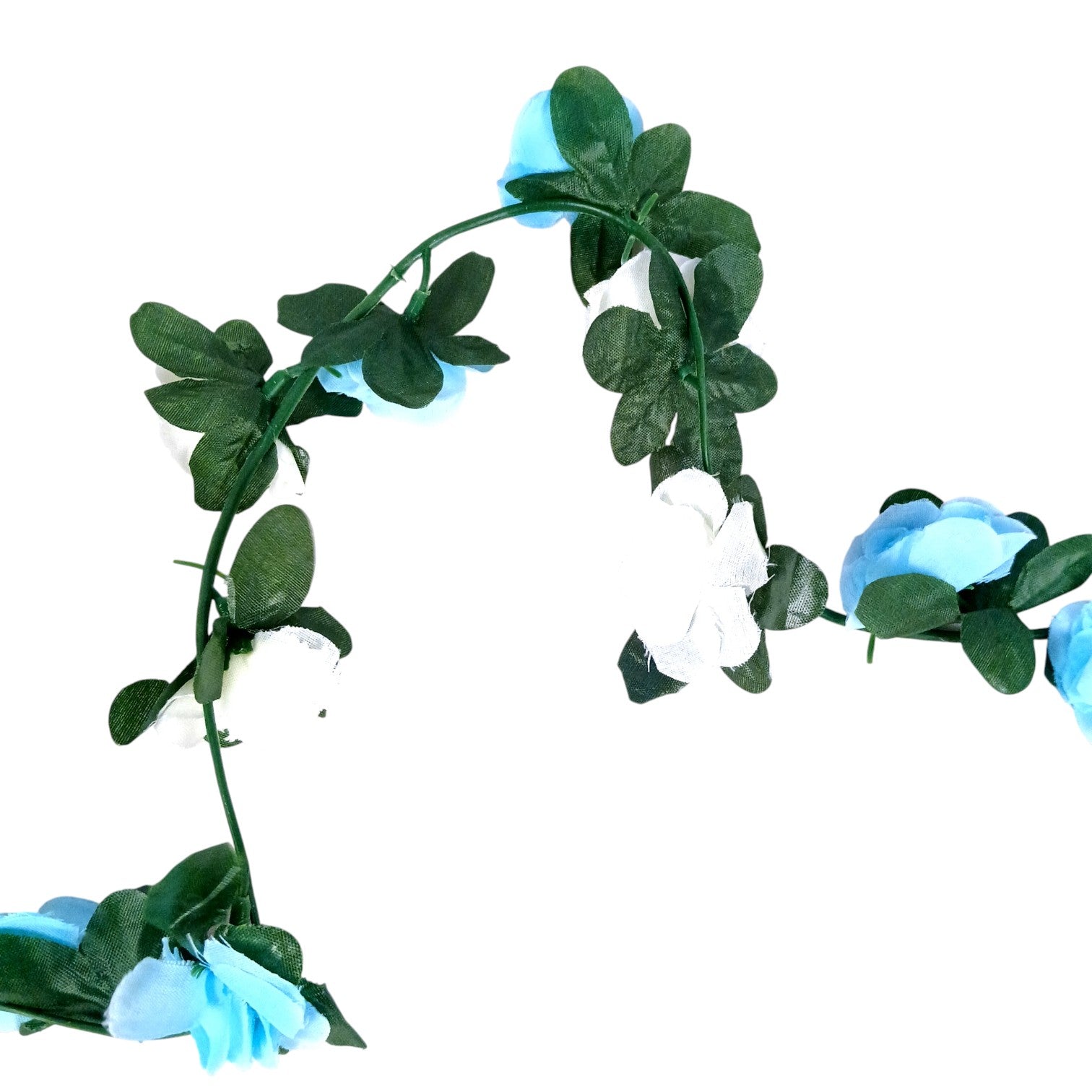 Artificial Flower Bunch for Home & Balcony Décor | Faux Decorative Flowers for Wall, Pot & Stands | Revolving Vine Bunch for Living Room - 90 Inch - Apkamart #Style_Pack Of 2