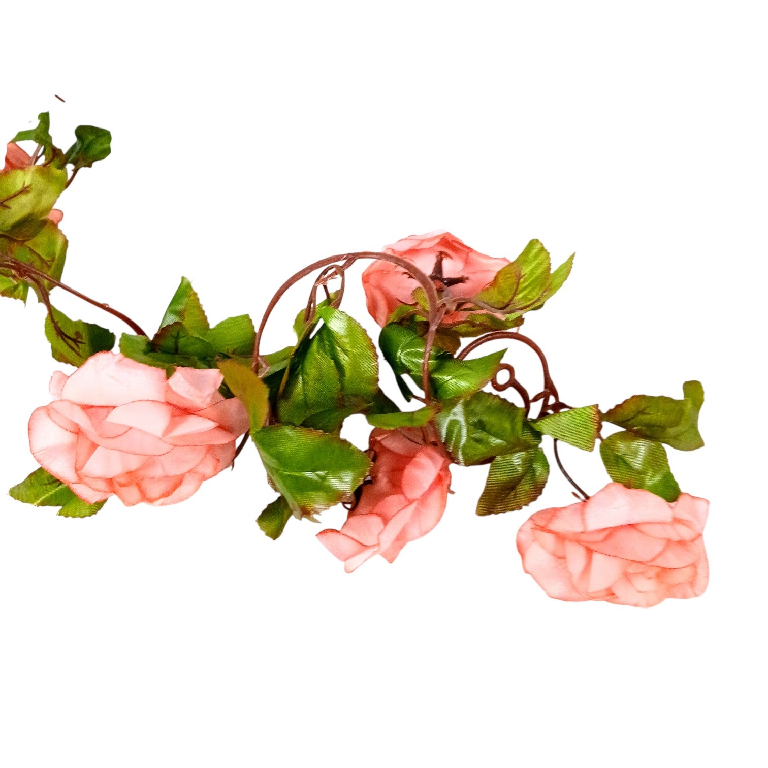 Hanging Artificial Flower Bunch for Home & Balcony | Faux Vine Flower for Wall, Pots & Stands | Decorative Artificial Flowers for Diwali, Festive Decor - 83 Inch - Apkamart #Color_Pink
