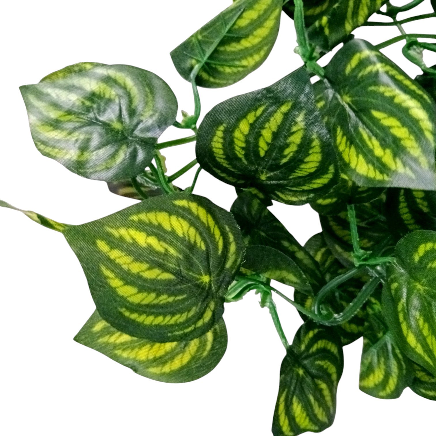 Artificial Leaf Hanging Vine | Faux Leaf Garland & Creeper Decoration for Door Bandhanwar, Balcony, Temple & Party | Green Plant Bush Vine for Indoor Outdoor Home Garden Diwali Decor - 87 Inch - Apkamart #Style_Design 2